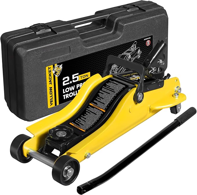 YELLOW JACKET 2.5 Ton Trolley Jack by YELLOWJACKET
