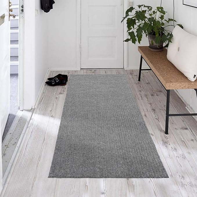 Ottomanson Mud Mat 2'7" x 3' Entryway Rug by Ottomanson