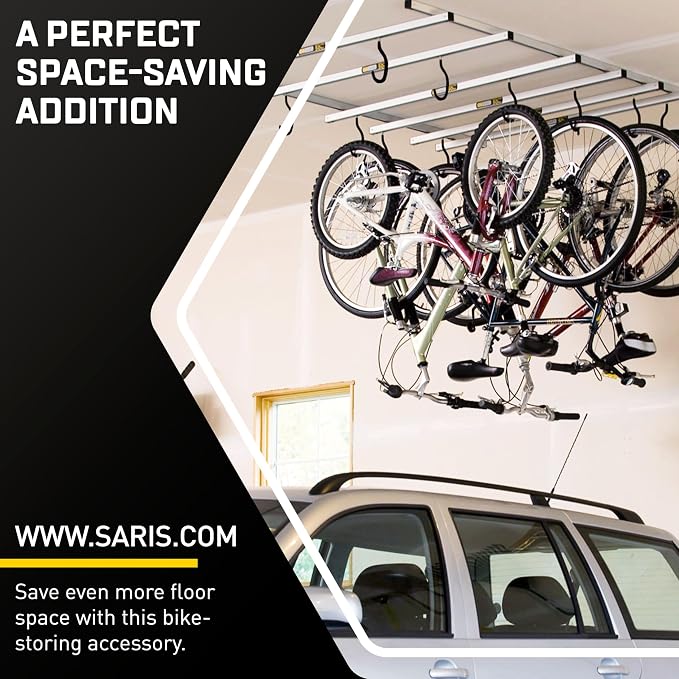 Saris Bike Storage, Cycle Glide Home Bicycle Parking, Ceiling Rack and - Image 4