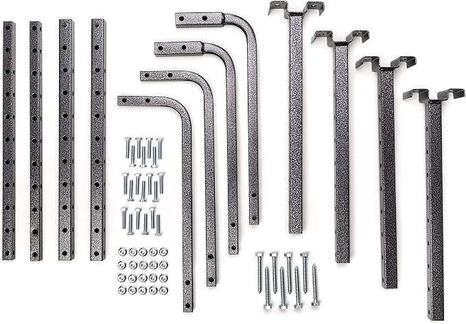 80844-10 34 in. x 26 in. Adjustable Garage Ceiling Mount Storage Rack Kit - Image 5
