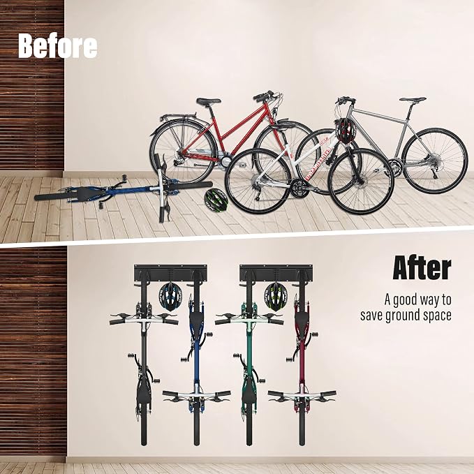 Sinoer Bike wall mount, Bicycle Wall Bracket - Image 4