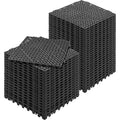 VEVOR Interlocking Tile 50PCS Black, Drainage Tiles 12" x 12" Splicing by VEVOR