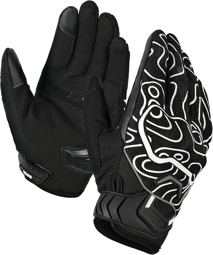 BORLENI Motorcycle Gloves Motorbike Glove Full Finger Knuckle Protection by BORLENI