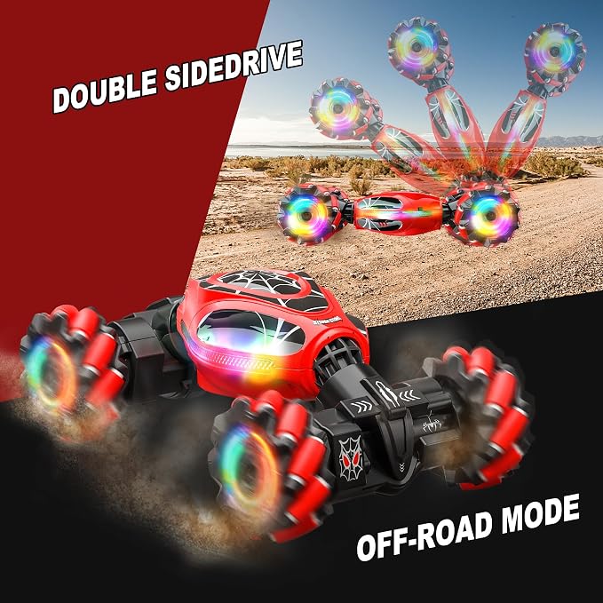 Spider Remote Control Car Gesture Sensing Hand Controlled Stunt Car, 4WD Drift - Image 3