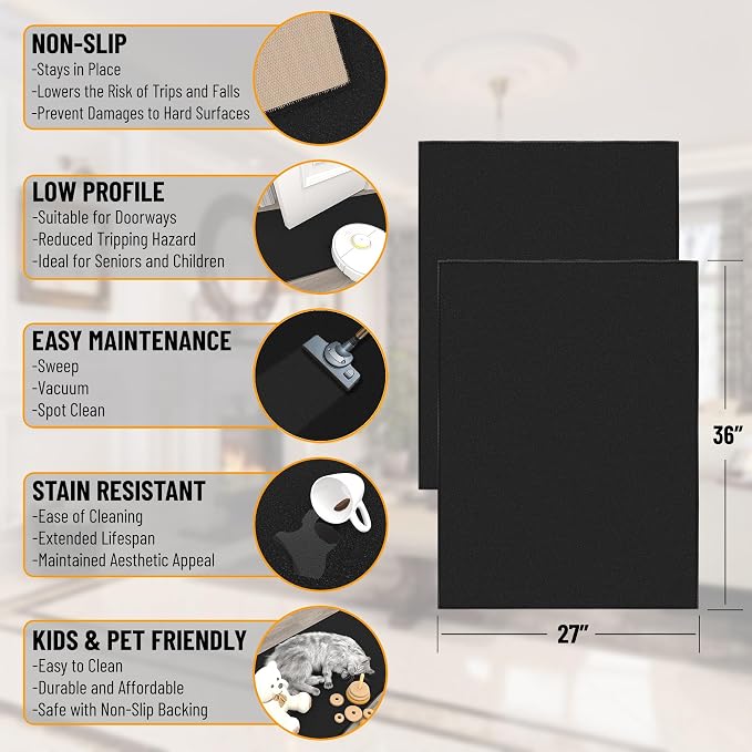 Ottomanson Rugs for Entryway 2'3" x 3' - Image 2