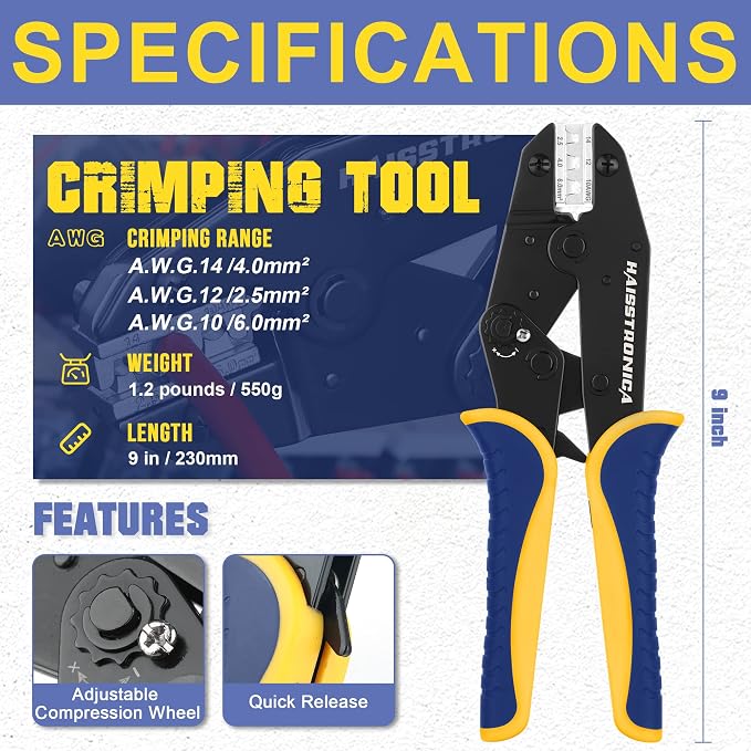 haisstronica Crimping Tool for Solar Connectors - Image 2