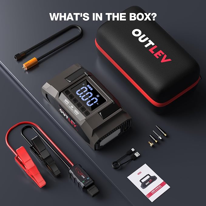 Jump Starter with Air Compressor - Image 7