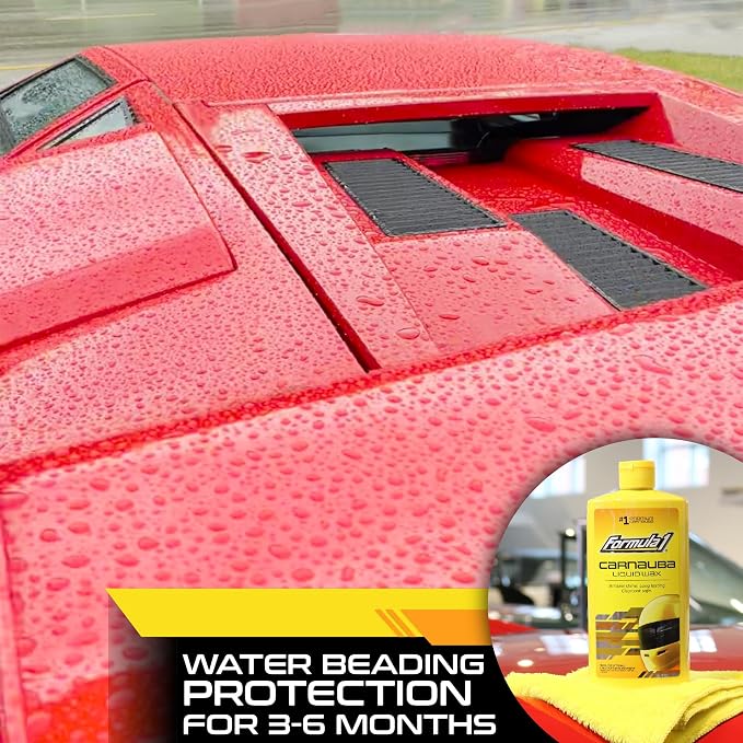 Formula 1 Carnauba Liquid Car Wax, High Gloss Shine & Protection - Image 7