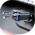 SUPERONE 6 in 1 Retractable Car Charger by SUPERONE