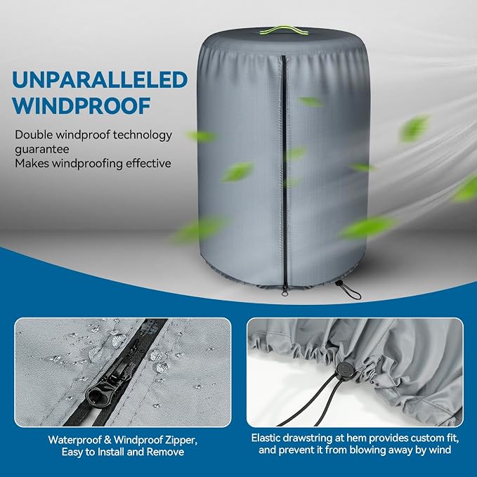 Durable 600D Tire Storage Bag, Large Tyre Dust Protective Cover - Image 9