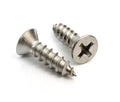 #4 x 3/4" Stainless Flat Head Phillips Wood Screw, 18-8 Stainless Steel Screws by BoltDropper
