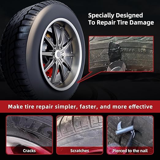 Tire Repair Glue 100ml, Rubber Cement Tire Repair, Tire Plug Glue, Tire Patch - Image 6
