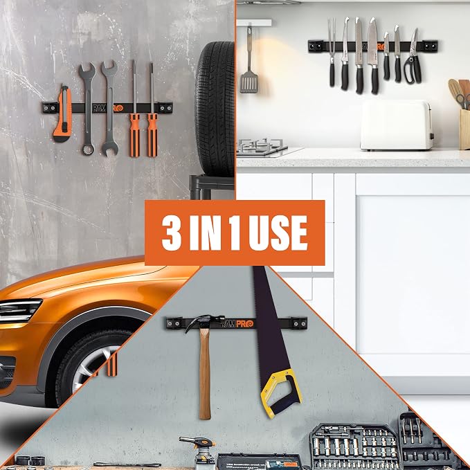 12" Magnetic Tool Holder Strip - Image 6
