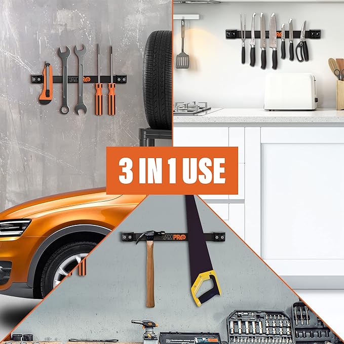 12" Magnetic Tool Holder Strip - Image 6
