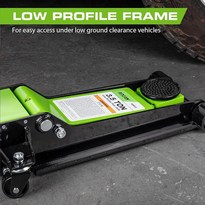 ARCAN Tools 3.5-Ton Low Profile Steel Floor Jack - Image 5