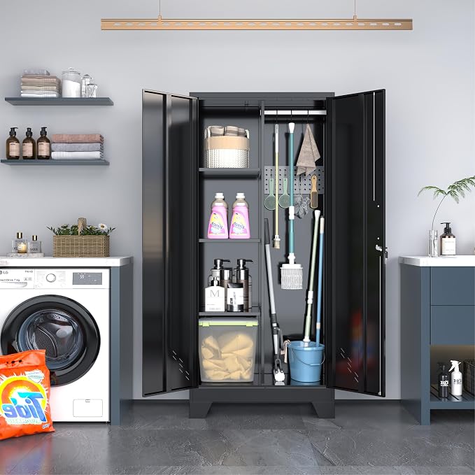 Metal Storage Cabinet, Utility Cabinet - Image 2