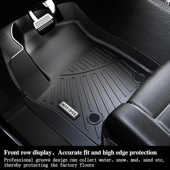 Floor Mats for 2024 2025 Toyota Land Cruiser TPE All Weather Protection Car - Image 3