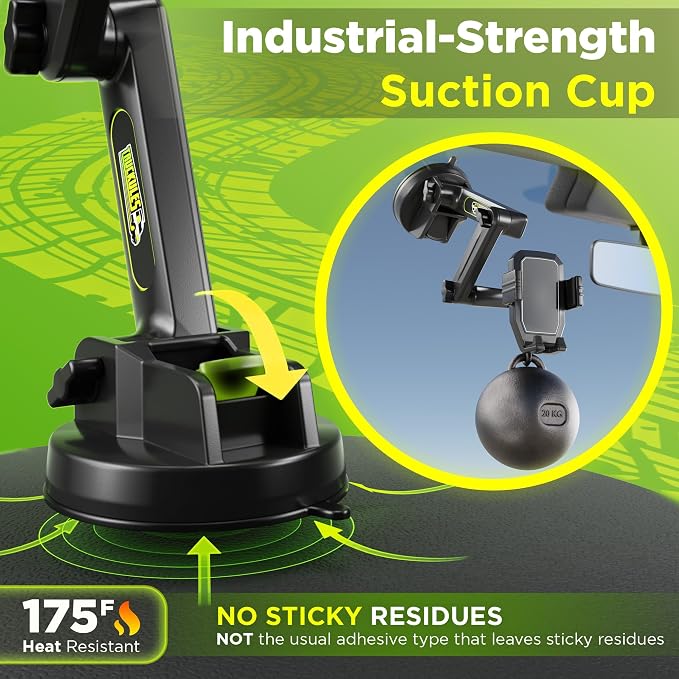 Phone Mount for Truck Phone Holder for Truck - Image 2
