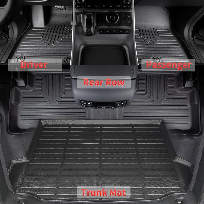 All Weather Floor Mats and Cargo Liners Set Fit - Image 3