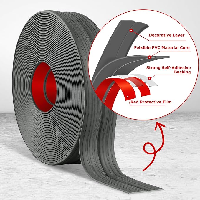 Flexible Wall Corner Protector Moulding Trim Peel and Stick Wall Corner Guards - Image 3