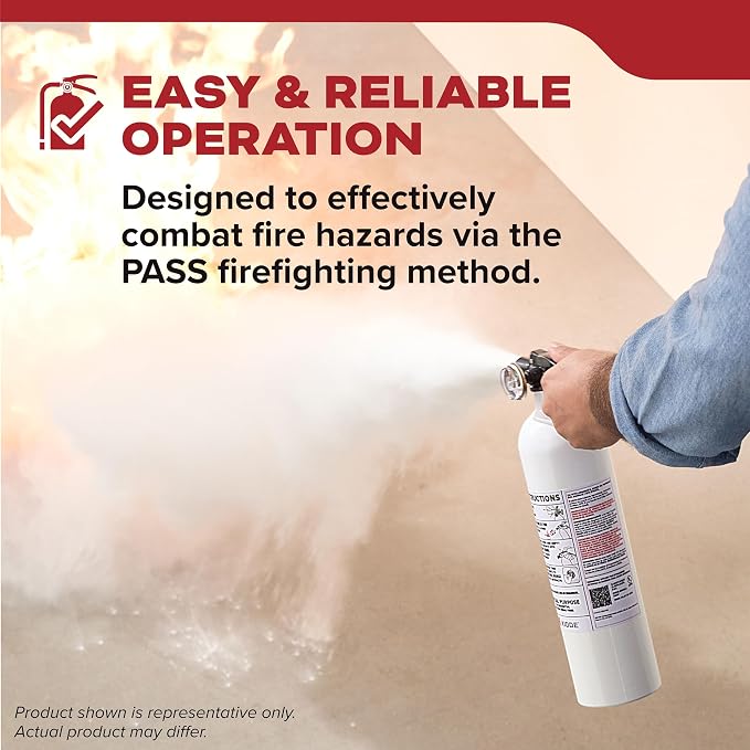 Kidde Fire Extinguisher for Vehicles, Single-Use 10BC - Image 8