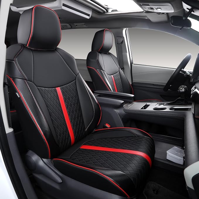 Custom Fit Sienna Seat Covers for Toyota Sienna LE, XLE 2021-2025 3-Row by Ourplot