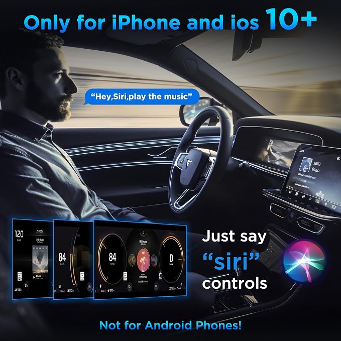 Wireless Carplay Adapter, Converts Wired to Wireless carplay Adapter - Image 4