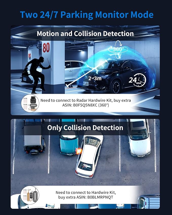 360° View 5 Channel Dash Cam Front and Rear - Image 8
