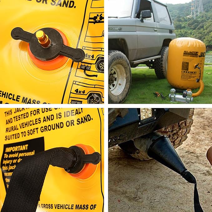 ALL-TOP Off-Road Exhaust Air Jack, 31inch Lift 8800Lbs Capacity, Inflatable - Image 5