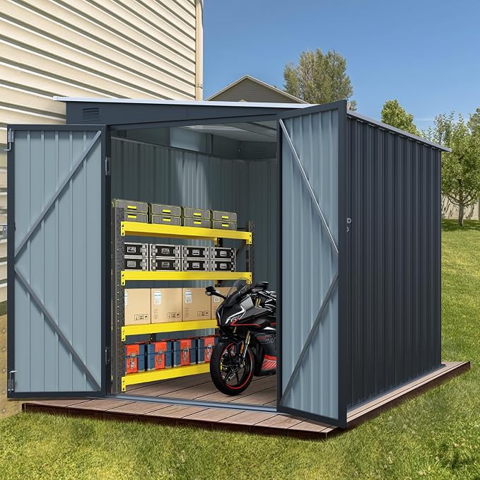 6x8FT Outdoor Storage Shed by Jaxenor