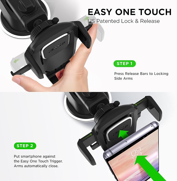 Kenu Airframe+ Car Phone Holder Mount and iOttie Easy One Touch 4 Car Mount - Image 6