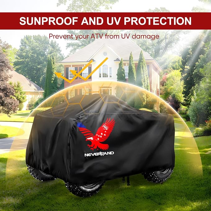 Neverland ATV Cover, Waterproof Heavy Duty 4 Wheeler Cover - Image 7