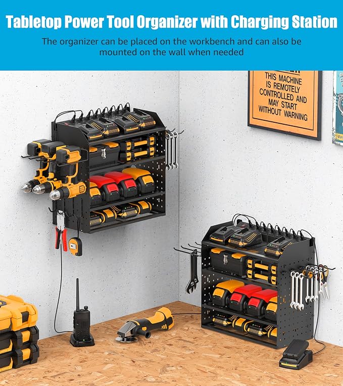 CCCEI Modular Desk Power Tools Organizer - Image 2