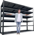 REIBII 84“H Garage Shelving Heavy Duty Storage Shelves 3500 LBS Adjustable by REIBII