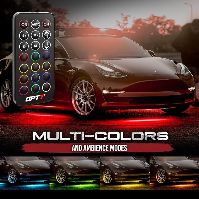 OPT7 Aura Flexible Underglow Car Lights - Image 4