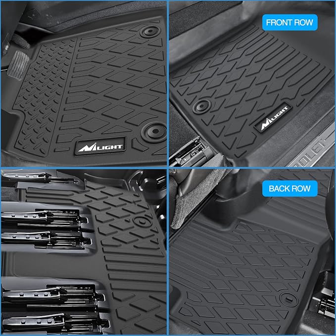 Nilight TPE Floor Mats for 2020 2021 2022 2023 2024 2025 Hyundai Palisade - Image 7