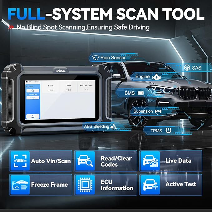 XTOOL IP500 for BMW OBD2 Scanner, Full Systems Bidirectional Scan Tool - Image 5