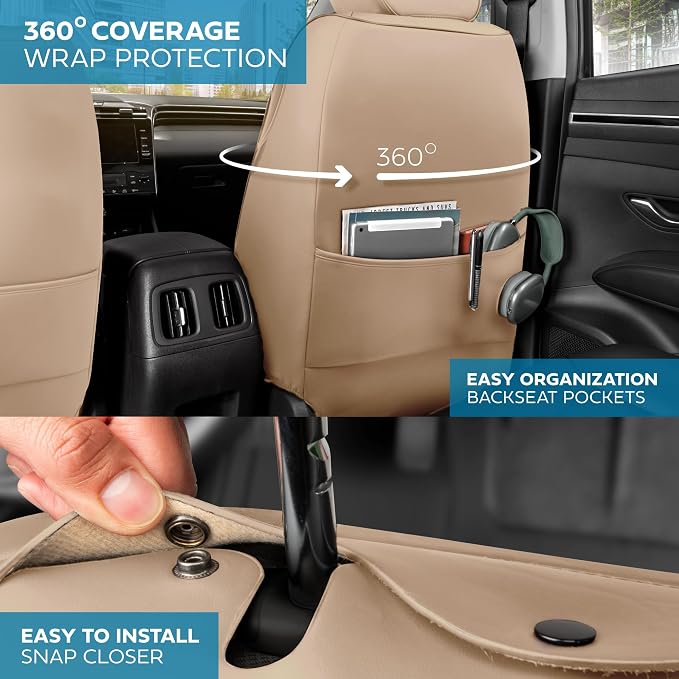 Elite Edition Faux Leather Seat Covers - Image 3