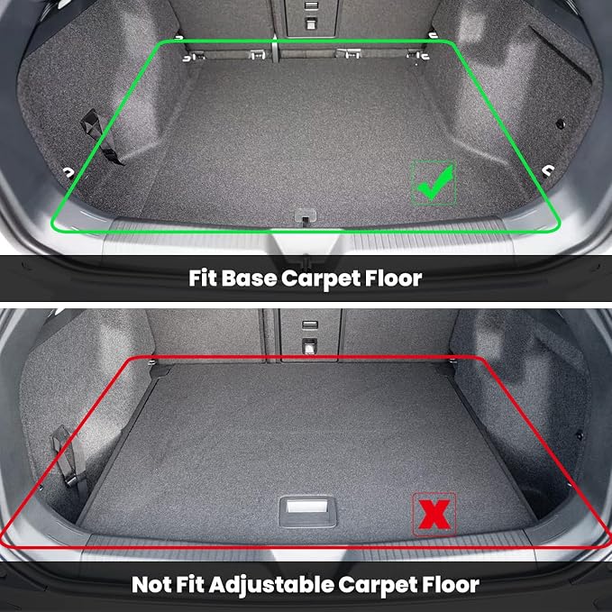 LASFIT Cargo Mat Fit for Volkswagen VW ID.4 2025 2024 2023 2022 2021 All - Image 5