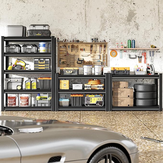 Garage Storage Shelves Heavy Duty, 48”W Garage Shelving and Storage Rack - Image 3