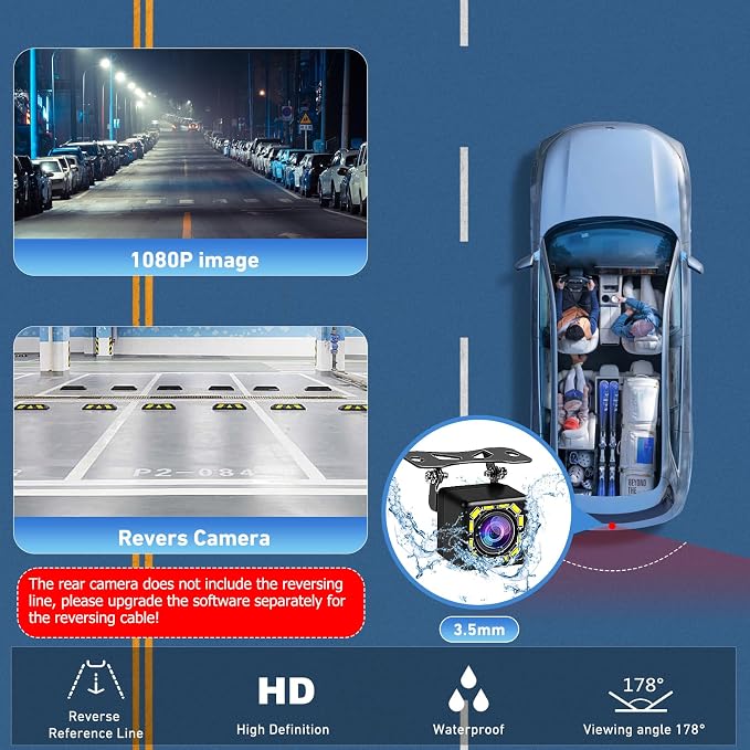 2025 CARPURIDE 9.3 Inch Carplay Screen - Image 5