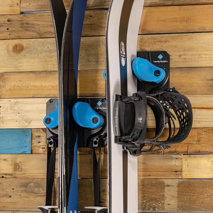 Ultimate Ski & Snowboard Wall Rack | Secure, Non-Slip Storage | Fits Any - Image 7