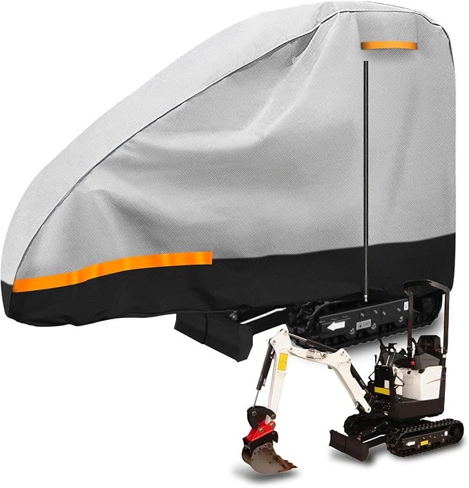Car Cover Mini Excavator 2000lbs, Compatible by Kistrba