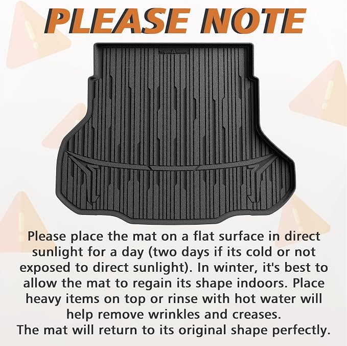 TripleAliners All Weather Trunk Mat Compatible - Image 3
