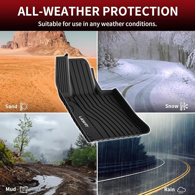 LASFIT Floor Mats for Mercedes Benz GLC 2023-2025, GLC300 / GLC350e / GLC43 - Image 7