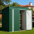 Bealife 6' x 4' Outdoor Storage Shed Clearance, Metal Outdoor Storage Cabinet by Bealife