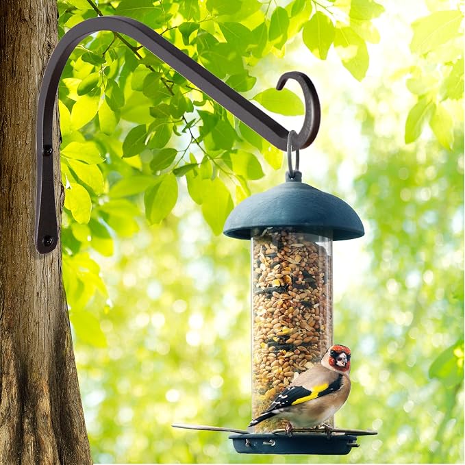 12 inch Plant Hanger, Sturdy Hanging Plant Bracket Outdoor, Hanging Plant Wall - Image 3
