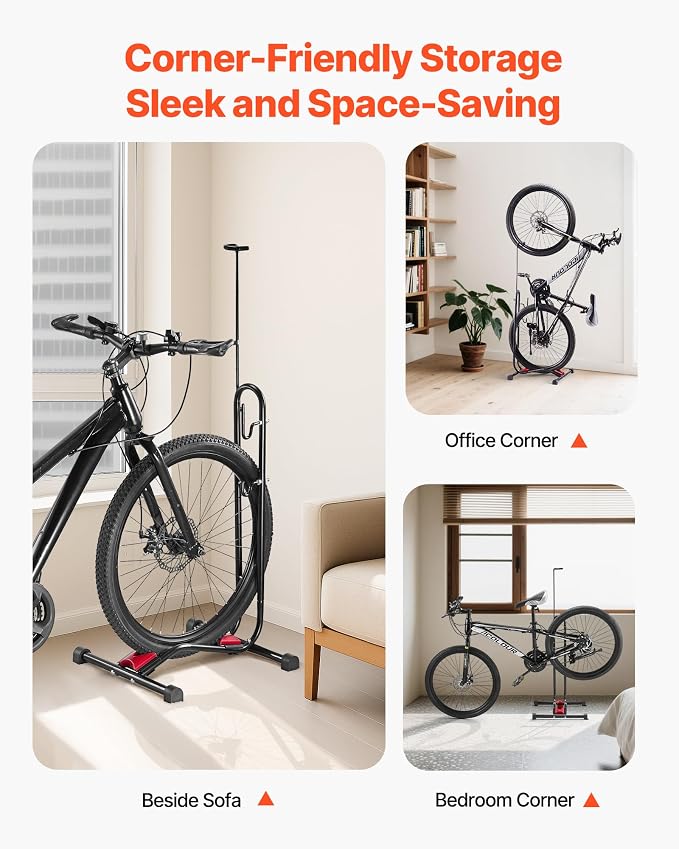VEVOR Bike Rack, Upright Bike Stand Floor - Image 4