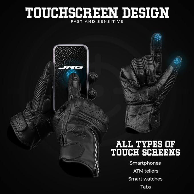 J.A.G. Motorcycle Gloves - Image 6
