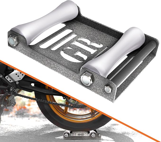 GRAND PITSTOP Motorcycle Roller Wheel Cleaning Stand by GRANDPITSTOP